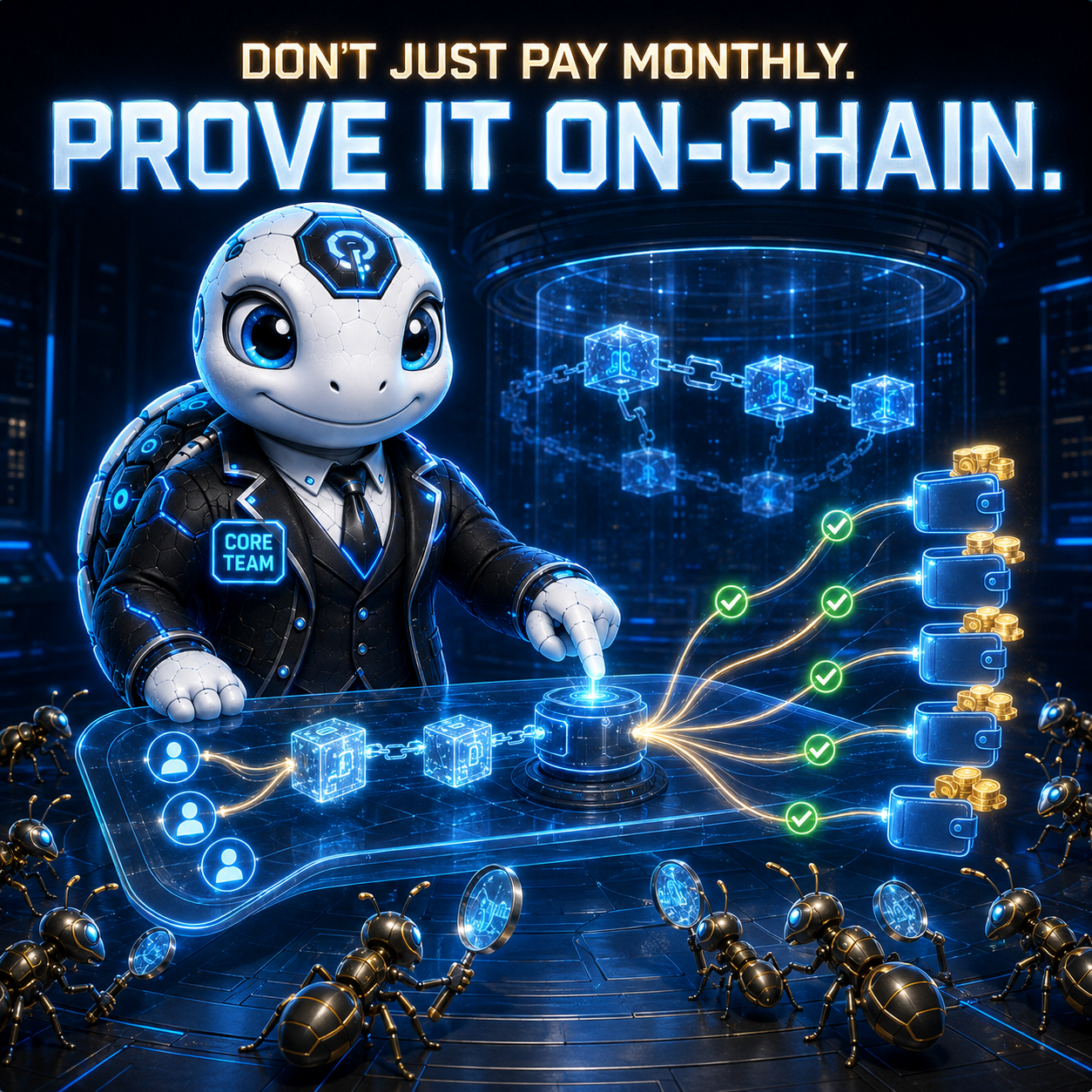 Don’t Just Pay Monthly. Prove It On-Chain.