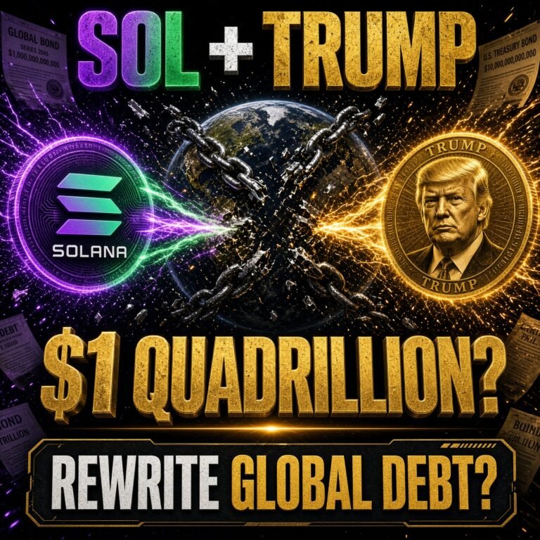 IF SOL + TRUMP REACHED $1 QUADRILLION, COULD CRYPTO REWRITE GLOBAL DEBT?