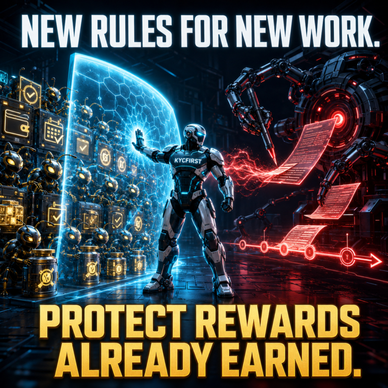 CAN A PROJECT CHANGE THE RULES AFTER USERS HAVE CONTRIBUTED?