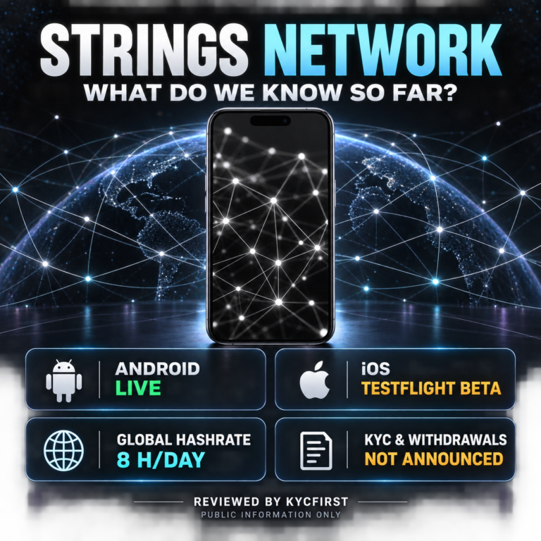 STRINGS NETWORK — SHORT FACT SHEET