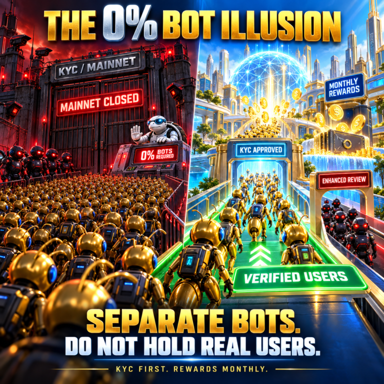 THE 0% BOT ILLUSION: DO NOT HOLD REAL USERS TO CATCH THE LAST FEW BOTS