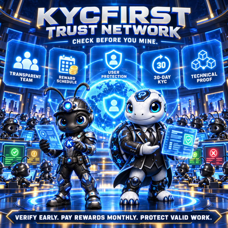 KYCFIRST TRUST NETWORK: CHECK BEFORE YOU MINE