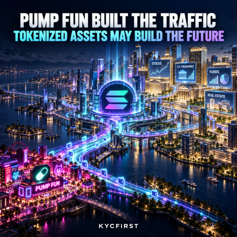 PUMP.FUN CREATED THE ACTIVITY. TOKENIZED ASSETS MAY BUILD SOLANA’S FUTURE.