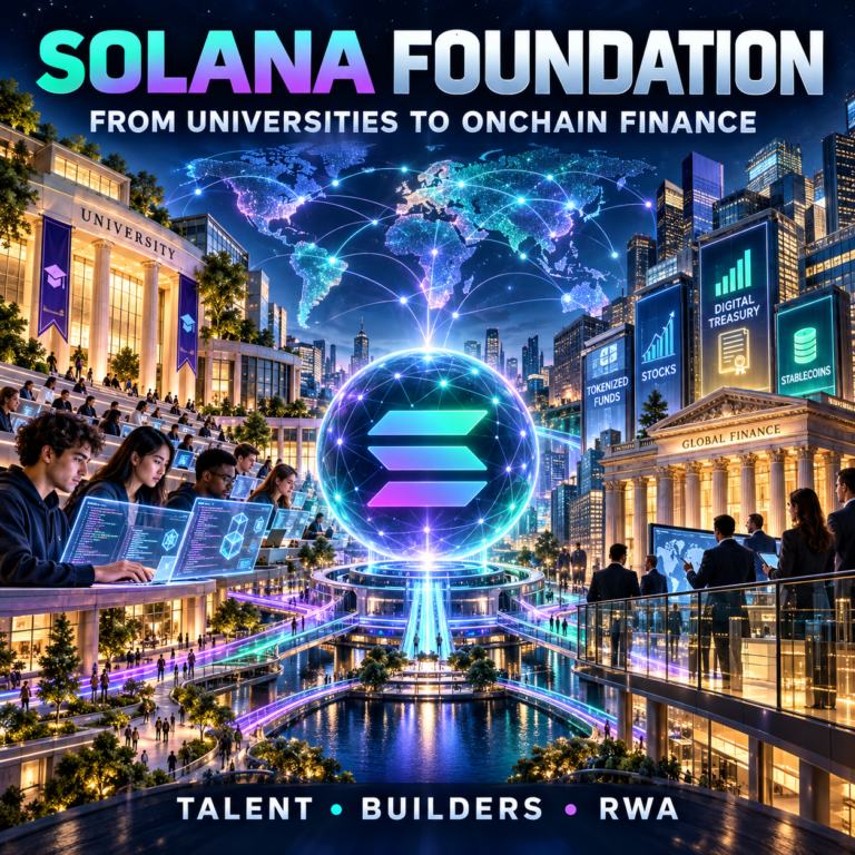 SOLANA FOUNDATION IS A GLOBAL FORCE: IS SOLANA AIMING TO LEAD ONCHAIN FINANCE?