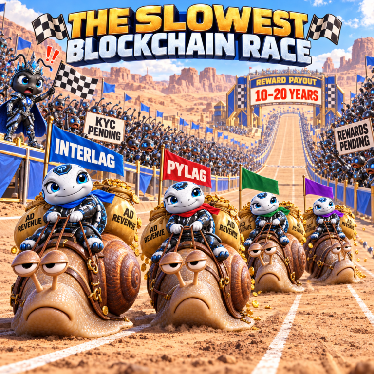 THE SLOWEST BLOCKCHAIN RACE – PYLAG VS INTERLAG VS SLOWCHAINS